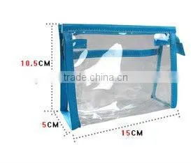 high end PVC cosmetic bag makeup pouch