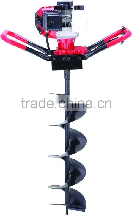 Powerful 49CC Petrol Ground hole Drill Earth Auger CE approved Ground Auger for sale