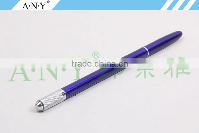 ANY Metal Handle Permanent Makeup Eyebrow Embroidery Manual Tattoo Eyebrow Pen