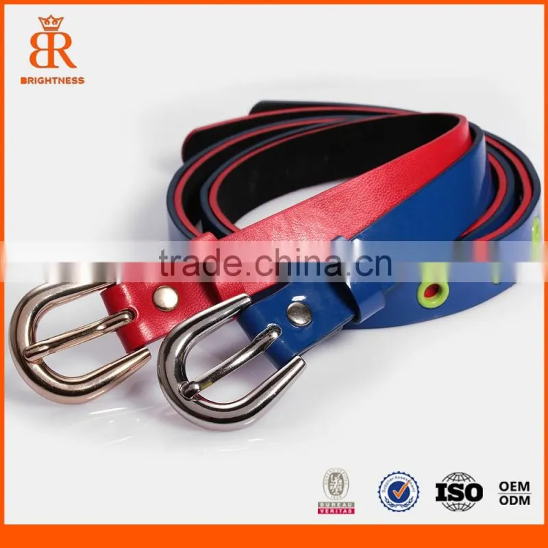Alloy buckle belt chastity slimming belt fancy women belt
