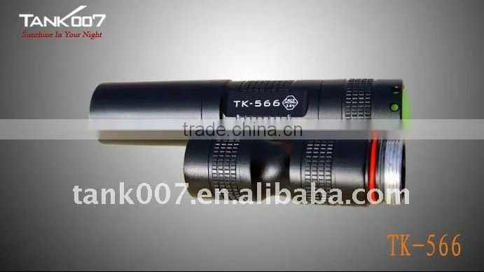 mini torch lighter one Mode Aluminum EDC LED Flashlight 1*AA batteryTANK007 TK566