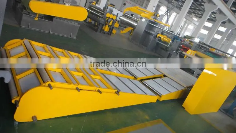Slitting line for steel strip