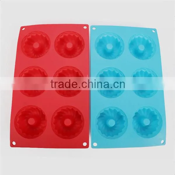 Stylish food grade cake silicone mold