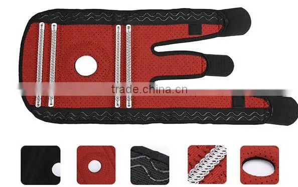 Sports Safety Knee Pads Double Steel Plate Knee Guard Support Kneepad