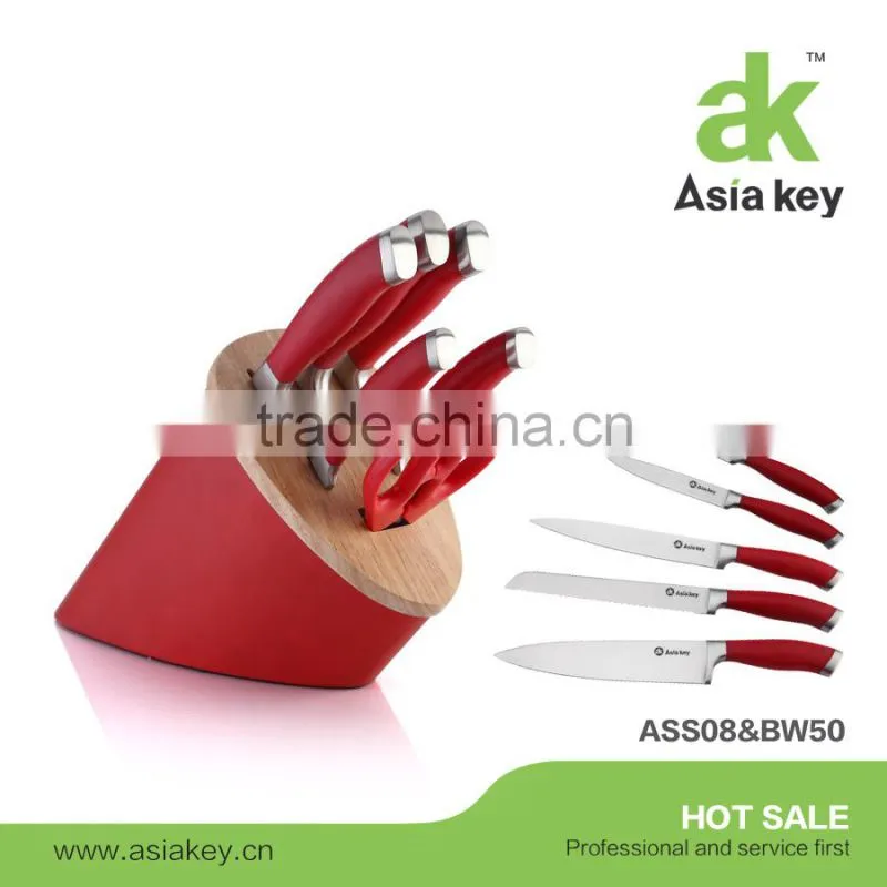 Asiakey Stainless steel Blade, Patent Handle, Kitchen for kitchen