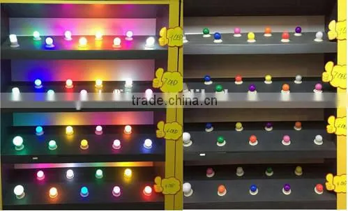 G45 1w multi color led chirstmas light decoration lamp