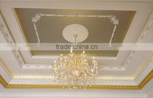 pu foam wall decoration moulding for interior decoration/lightweight wall trim moulding