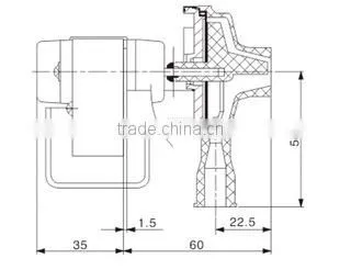Shaded pole pump PSB-12 with high quality and competitive price