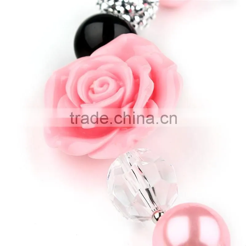 Multiple stylish wholesale oem elegant kids exquisite jewelry bracelet necklace set