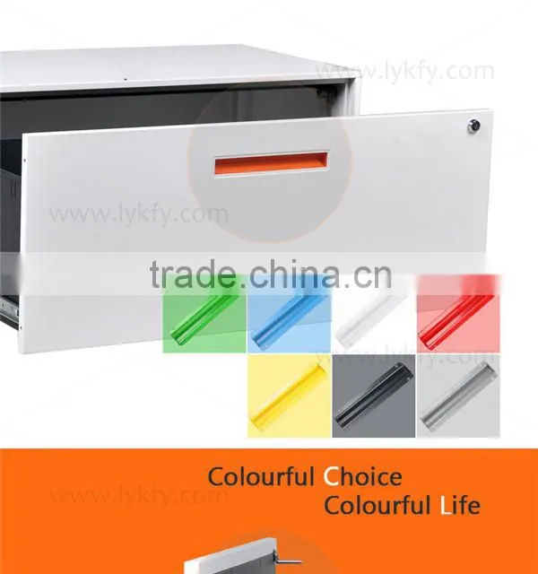 A4 B4 FC white 1drawer CKD steel lateral filing cabinet