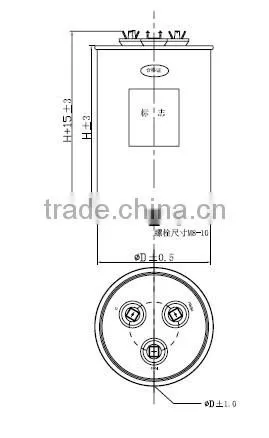 1 Kvar single phase capacitor