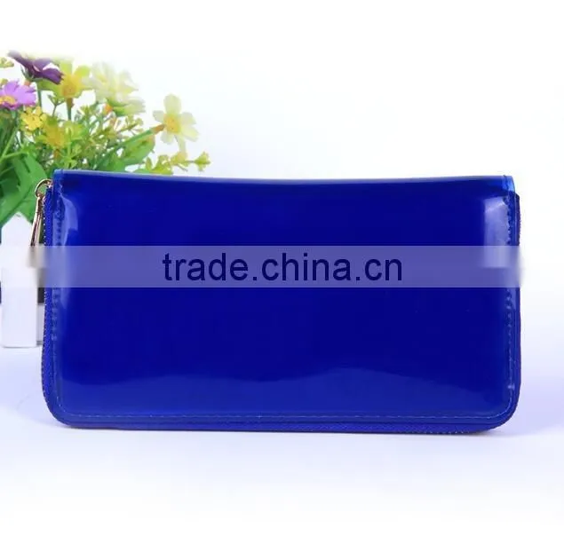 Wholesale top quality lady clutch purse pu leather women wallets
