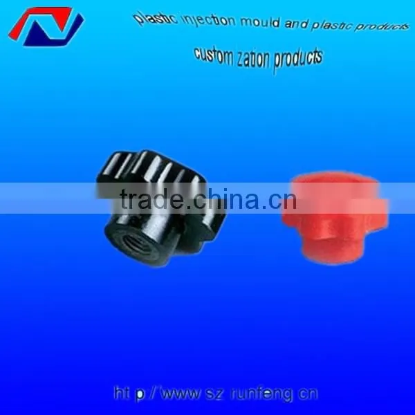 Customized plastic gear shape knob