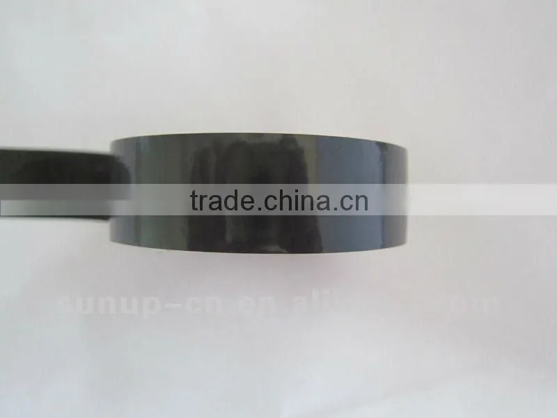 shining black pvc insulation tape