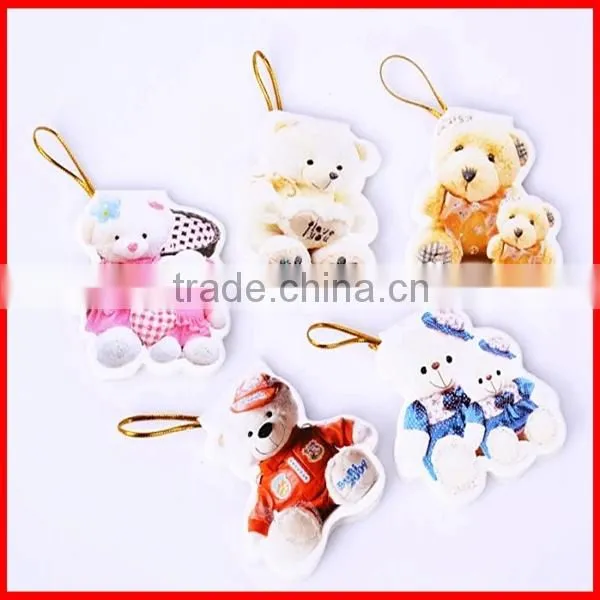 Hot Sale CMYK Printing Paper Colorful Greeting Cards With Rope