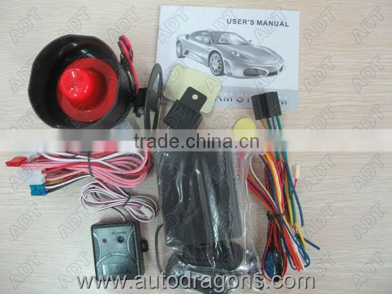 Full function one way car alarm systems