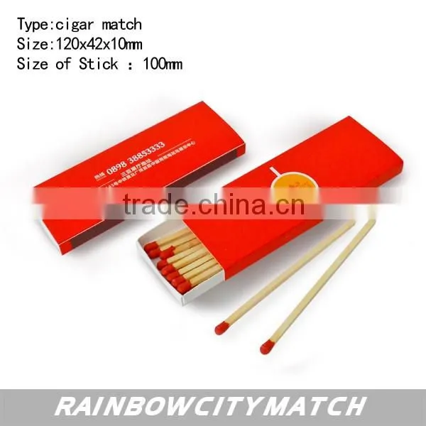 box matches with cmyk color printting hotel matches and promotional gift