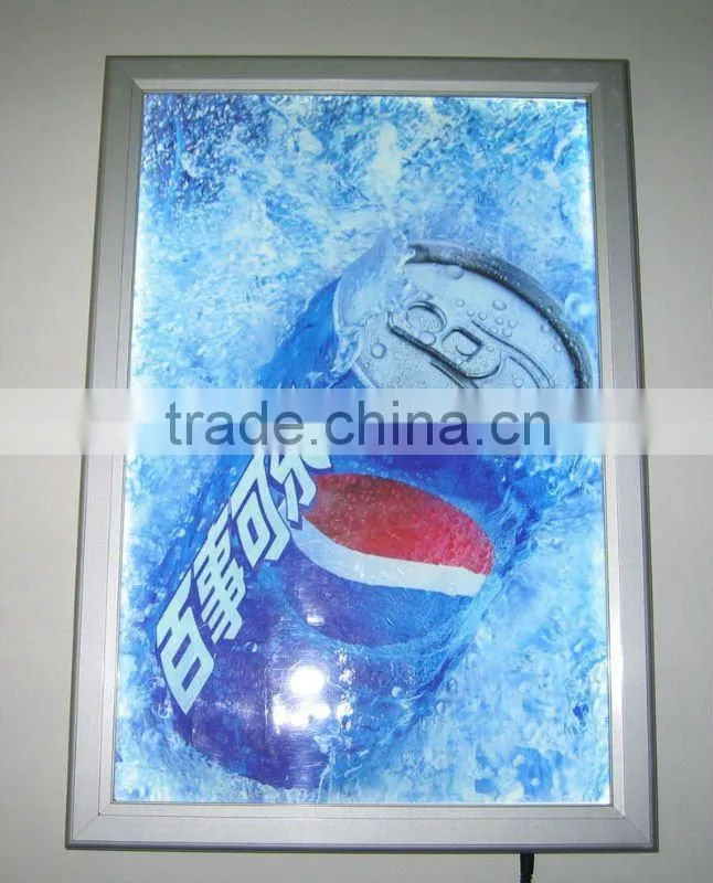 restaurant menu led light box
