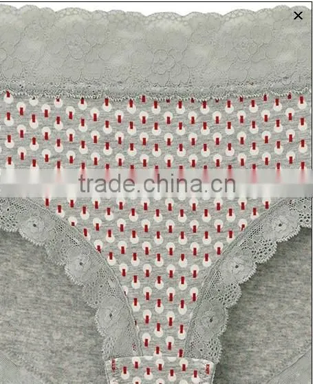 Ladies cotton soft high waist briefs