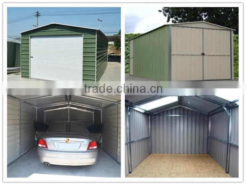 Professional Factory Metal Garden Shed / Garage