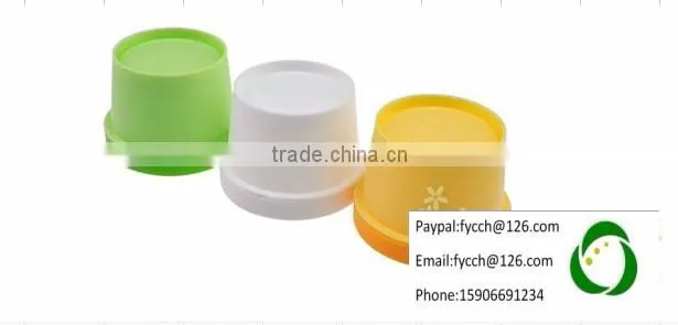 50g Pale Green Plastic PP Mask Scrub beauty mask straight barrel cups frosted jar and lid cap