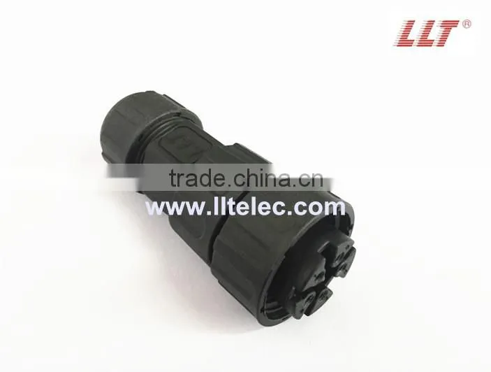 UL approved 5 Poles Solder terminal Male to Female Waterproof Connector