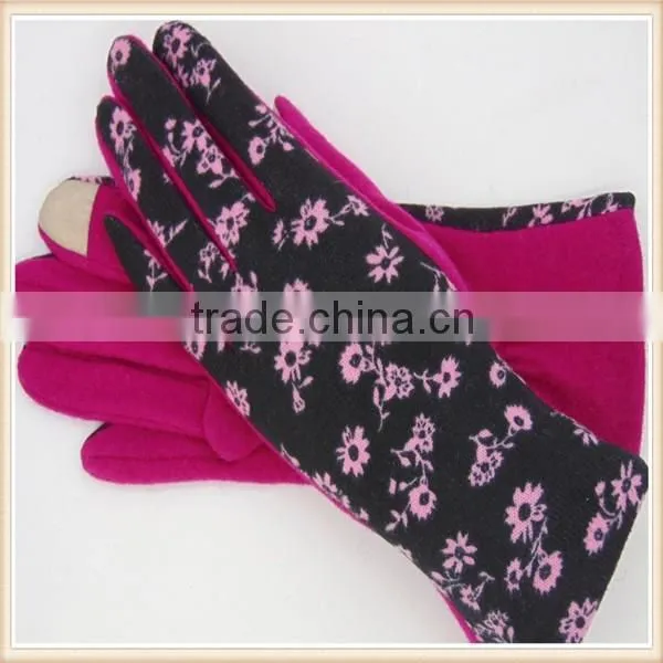 Alibaba Hot Fleece Wool Thin Specialized Cycling Gloves