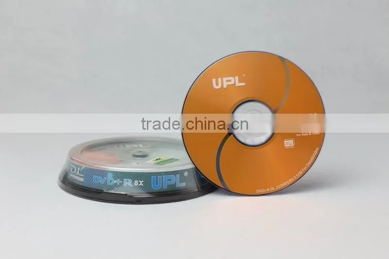 UPL blank dvd+r dl 8.5GB 8X 240min/blank dvd+r 8.5GB/blank dl 8.5GB