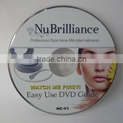 Movie DVD replication packed in plastic sleeve