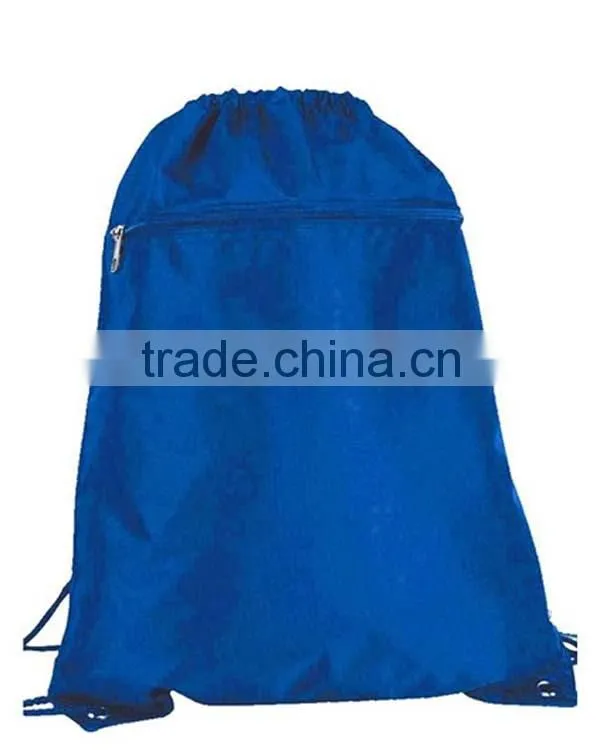 Shopping packing bags Wholesale nylon Drawstring backpacks