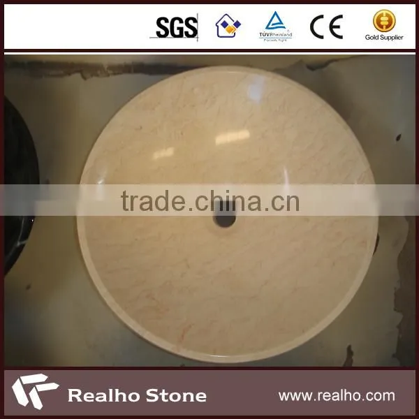 many colors marble sink