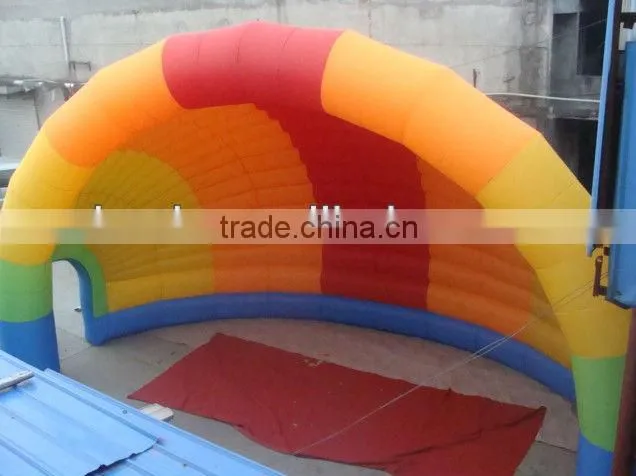 Rainbow Advertising Inflatable Ground Balloon