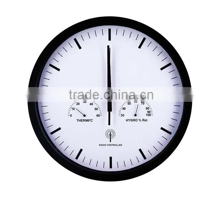 14 inch radio controlled wall clock