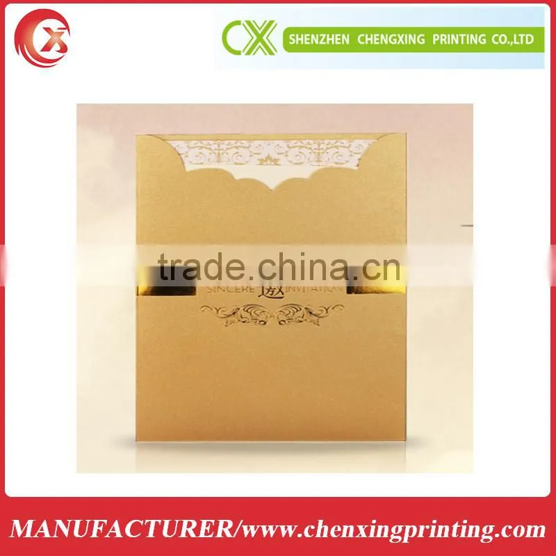 Modern Elegant Wedding Invitation Card ,Western Style