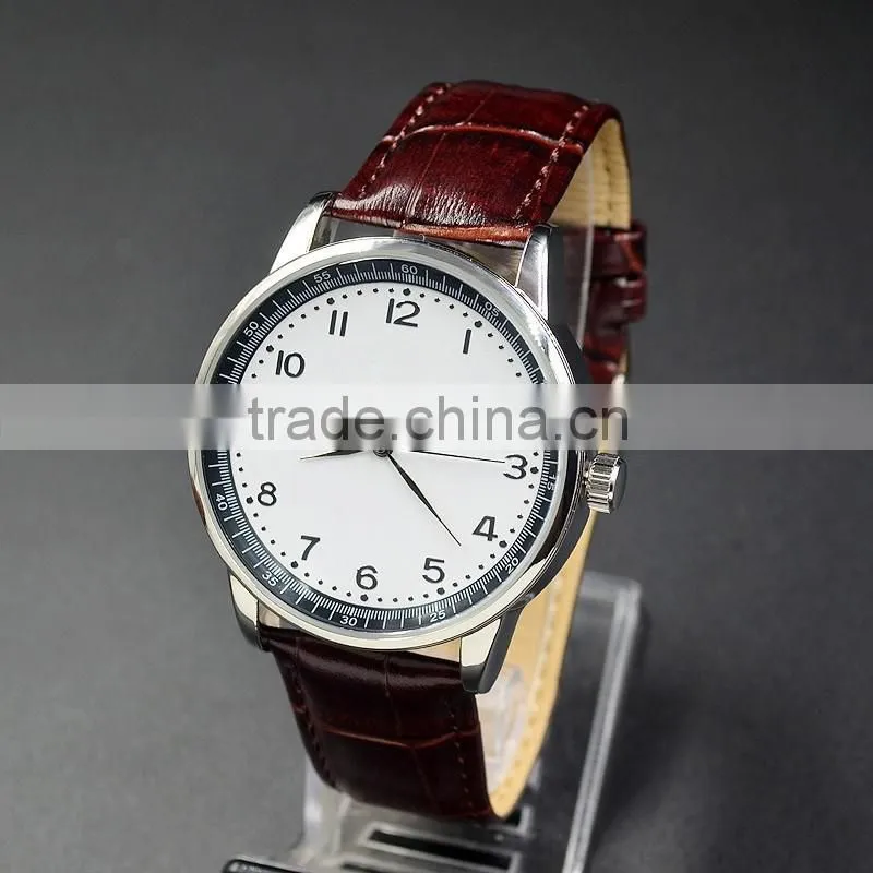 Fashion Leather men Chinese Wholeasle cheap watches in bulk