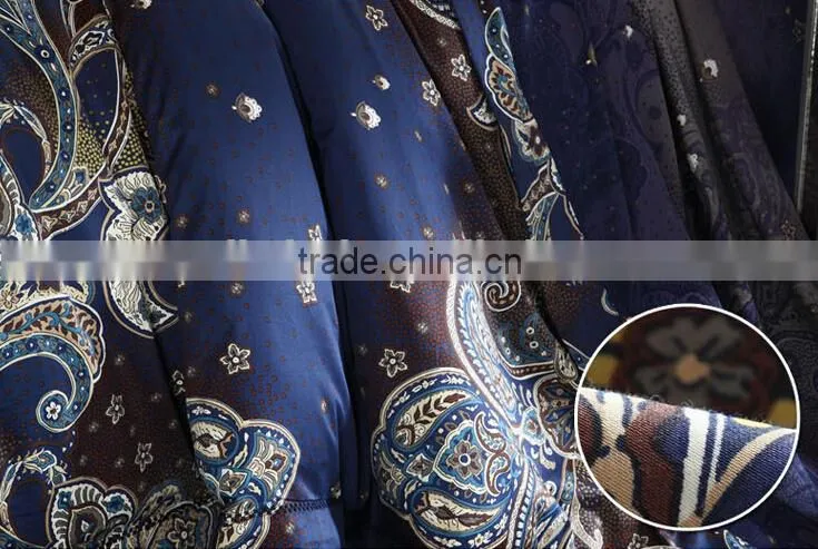2015 Luxury arabian Jacquard bedding set shiny satin duvet cover set bridal bed sheet set for teenagers
