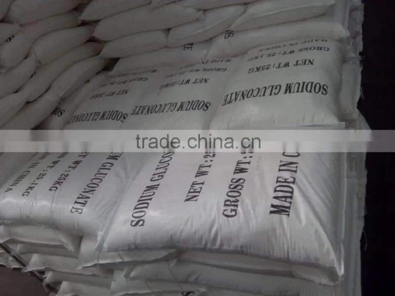 99% industrial and food grade sodium gluconate