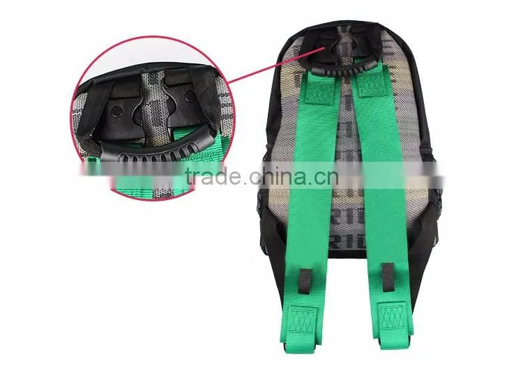 2016 New Design JDM SPARC* TAKAT* Style Bride Racing Backpack School Bag Luggage Bag With Disassembling Function