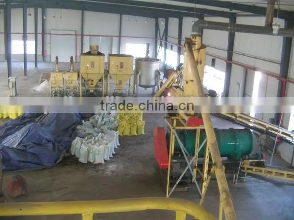 compound organic fertilizer production line4-6t/h