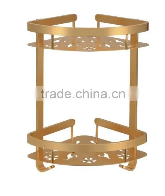Wall mounted aluminium shower caddy