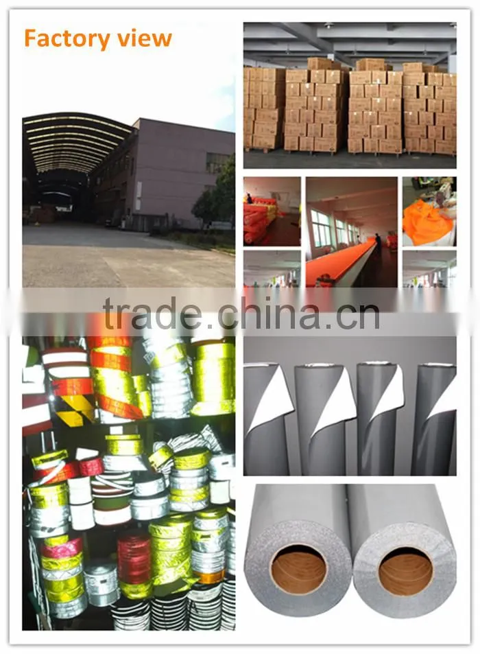 Fire Flame Retardant Reflective Fabric Tape for Clothing