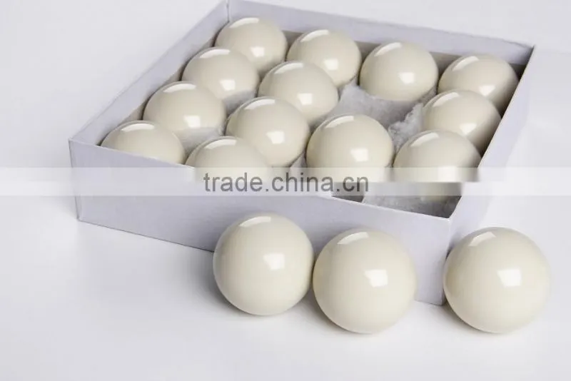 16 pcs black eight pool billiard cue ball 57.2mm (2-1/4").