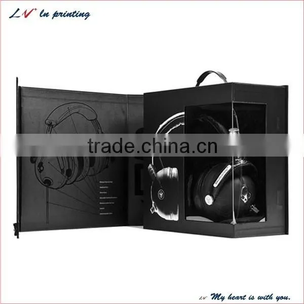 hot sale sizes of custom plastic packaging box for cell phone accessories made in shanghai