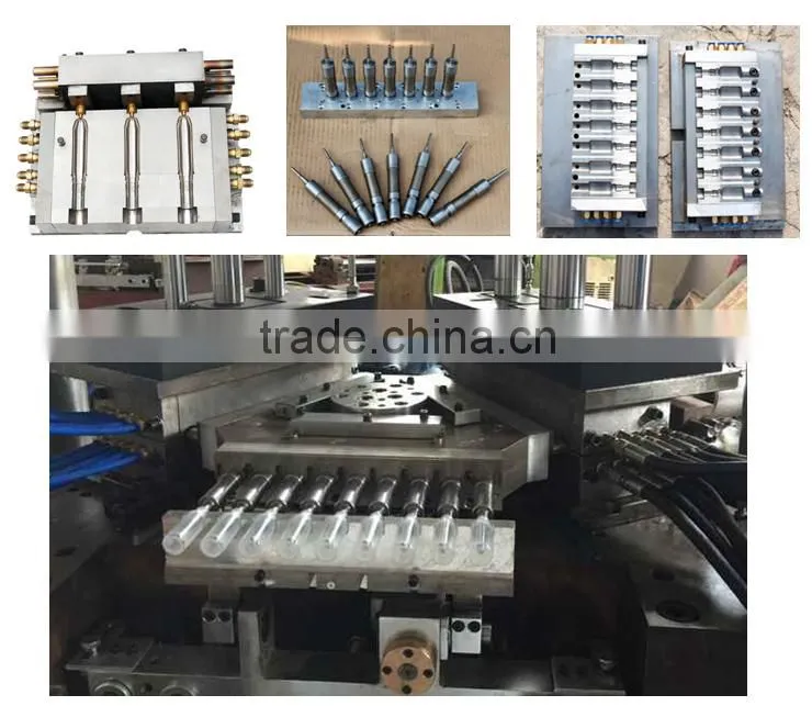 FD supply a variety of difficult shape mould for plastic bottle injection blow molding machine