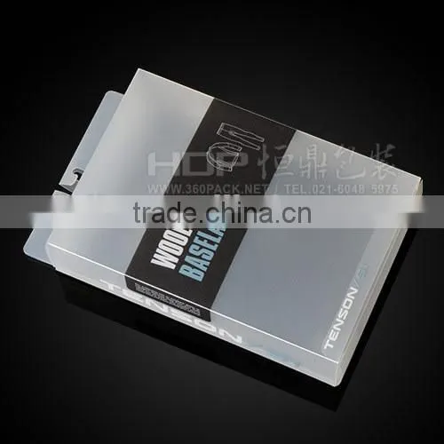 Customized high quality Newest style T-shirt clear plastic gift box