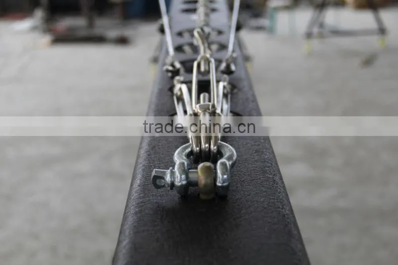 Professional 12m 2-axis motorized dutch head crane video camera jimmy jib crane