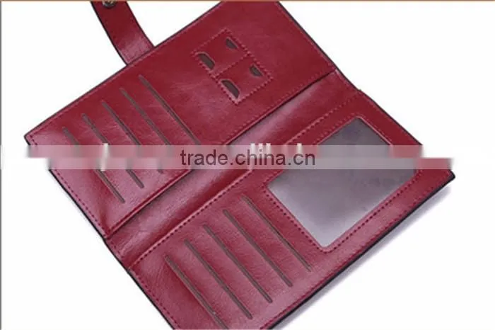 2015 Trend Wallet Genuine Leather Brand Custom Design You Wallet