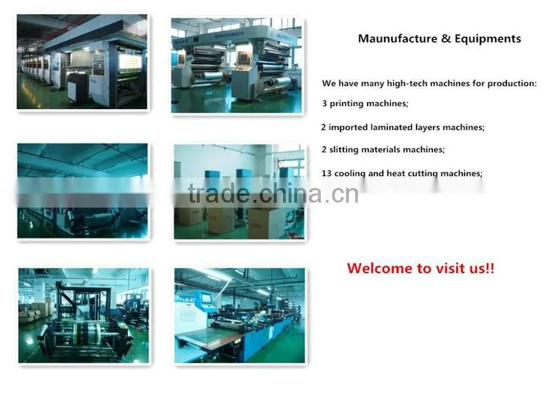 Custom-built a range of sizes (125g, 250g, 500g) coffee packaging vacuum bags valve with zippers