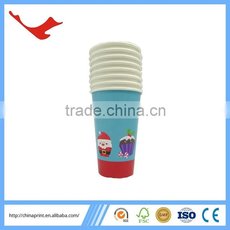 007 christmas decoration custom printed cake paper cup