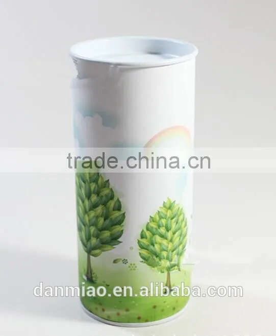 Promotional paper cylinder tube box printed paper tubes wrapping paper tubes for tea